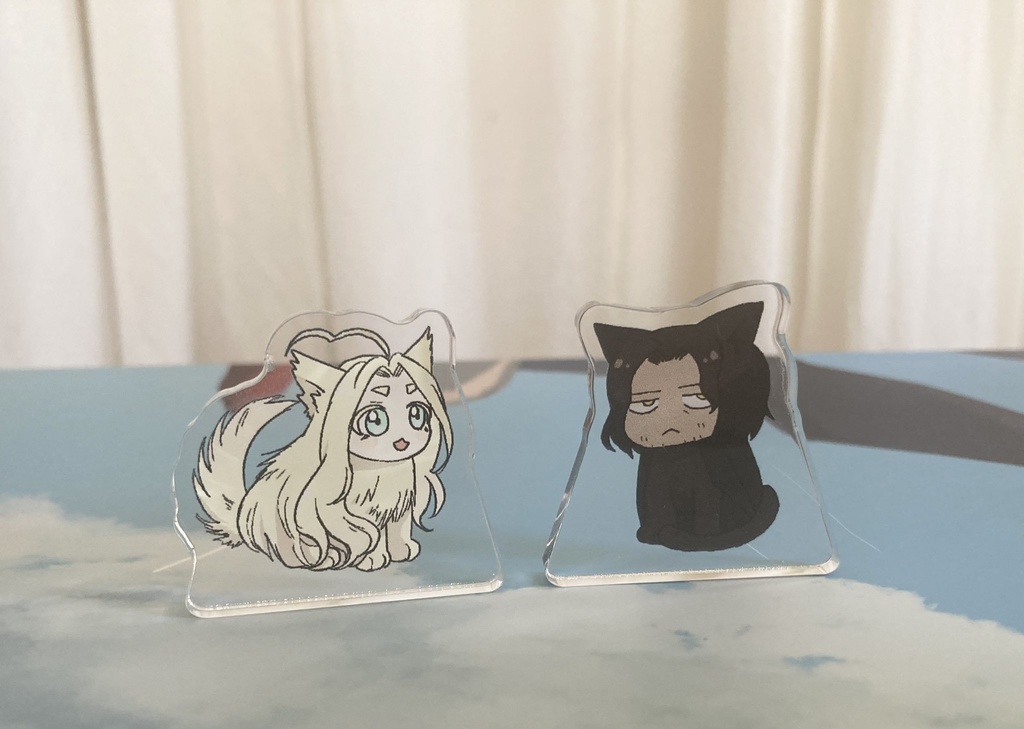 タチアナとビリーのねこちゃんアクスタ