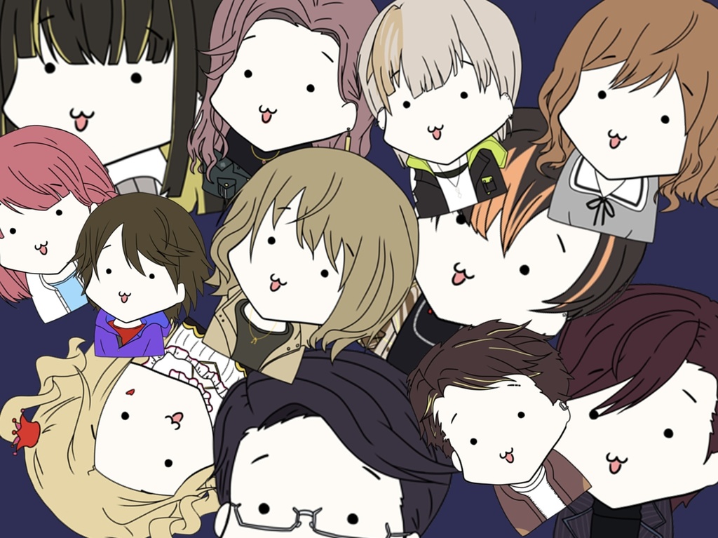 プロセカ/ひょわっとダイカットステッカー サブキャラver.