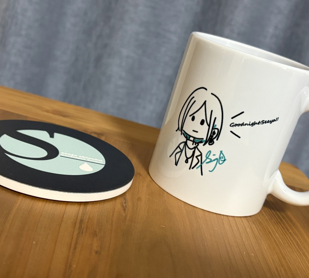 しずくマグカップ