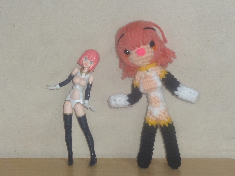 編みメガミランサー（あみぐるみ）