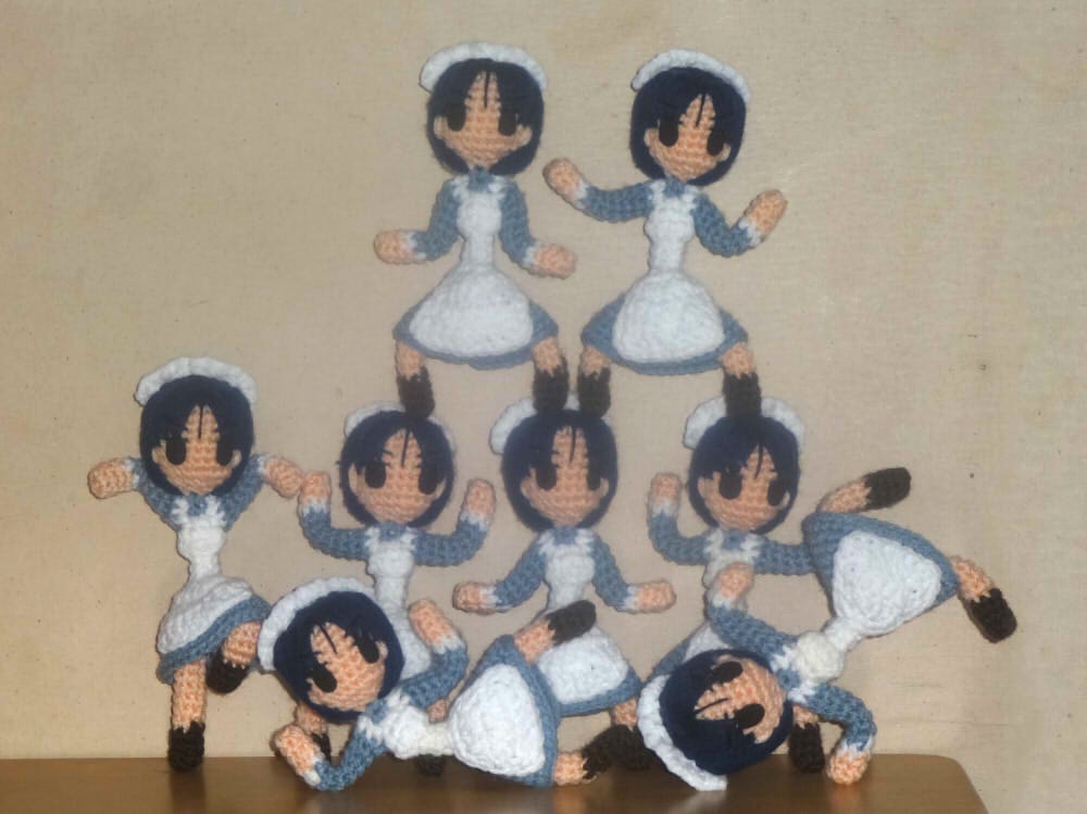 あみぐるみさいていさんメイド服ver