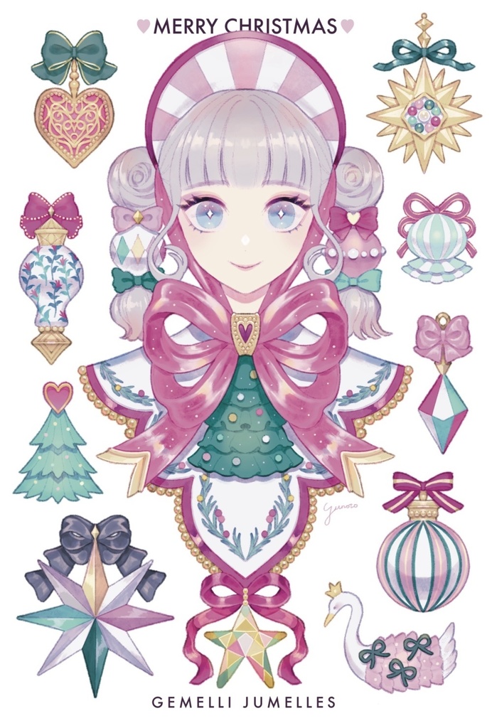 クリスマスポストカード