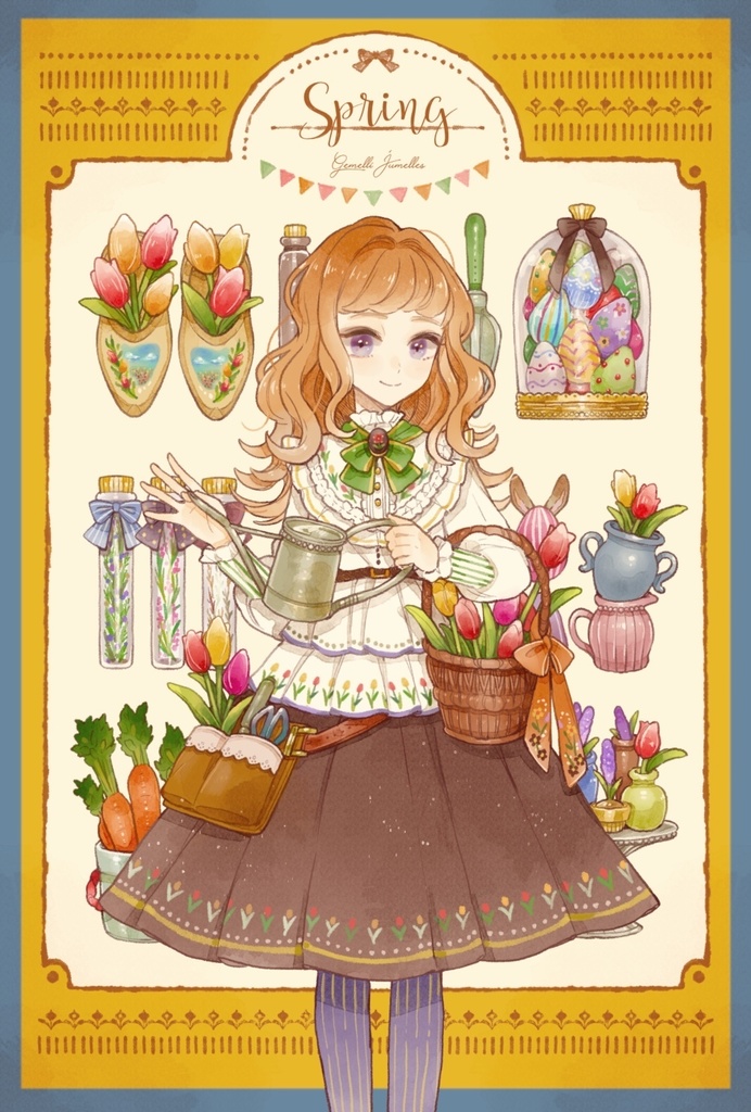 春のポストカード