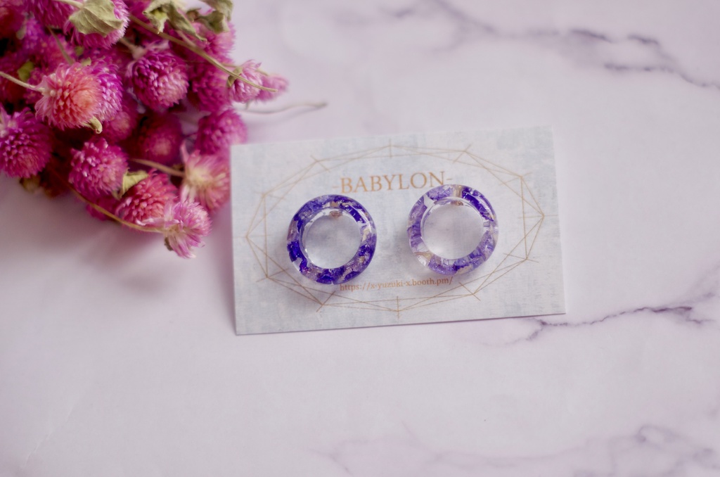 【再販無し】アルジュナモチーフピアス