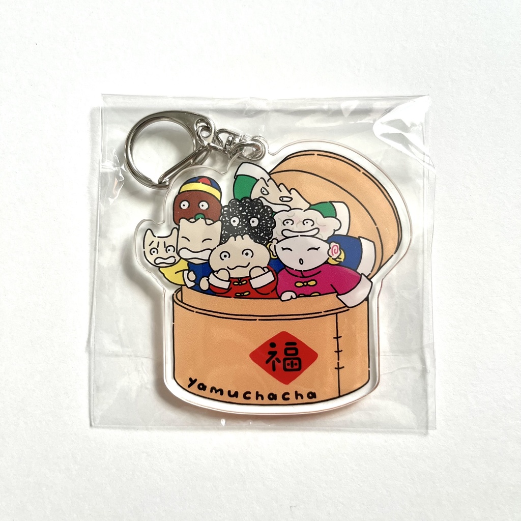 やむちゃちゃキーホルダー【全員集合】
