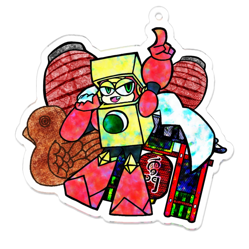 アクリルキーホルダー(ヒートマン)