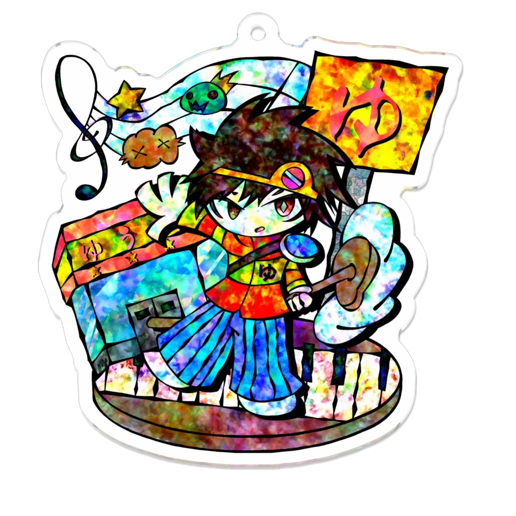 勇者ああああ アクリルキーホルダー