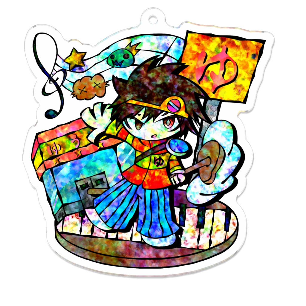 勇者ああああ アクリルキーホルダー