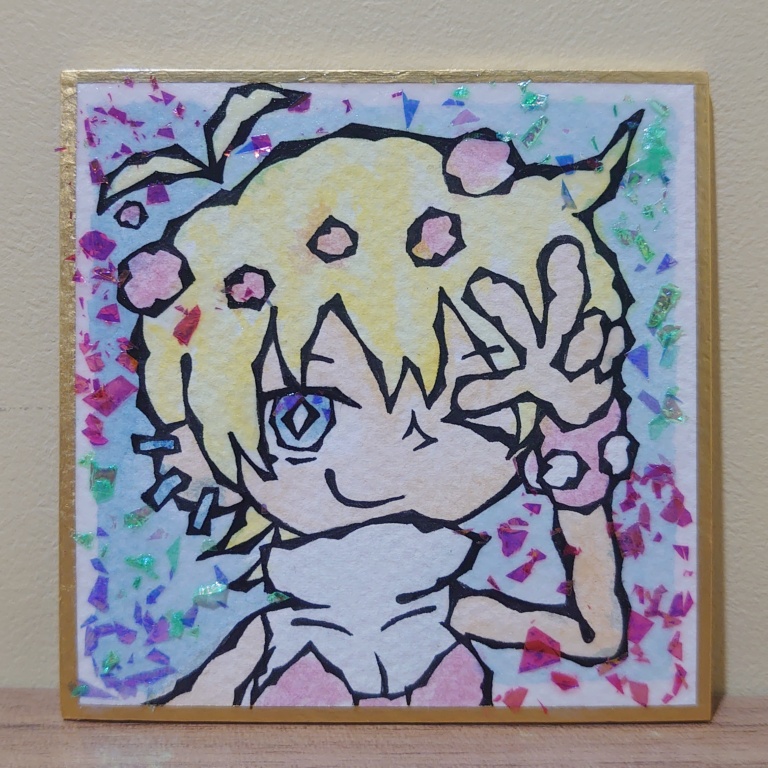 新作 豆色紙