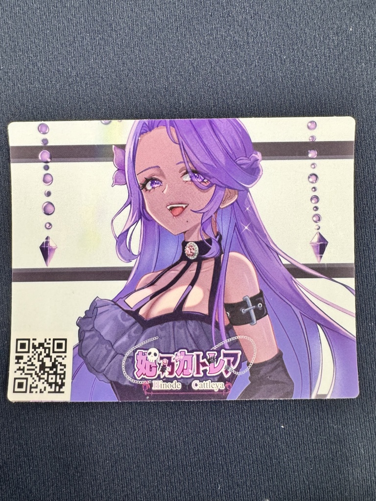 妃乃カトレア【ステッカーB：朝日を浴びるカトレア】