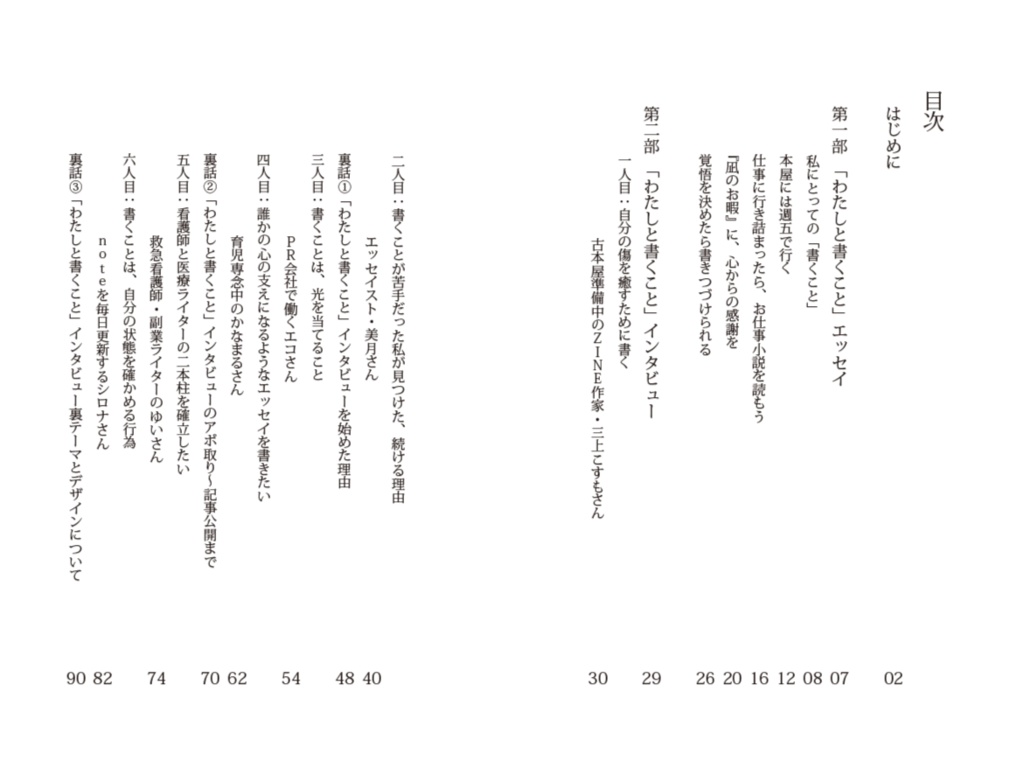 わたしと書くこと(ポストカード付)