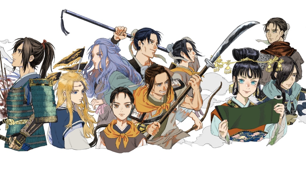 〈巻物風〉十二国記イラスト本