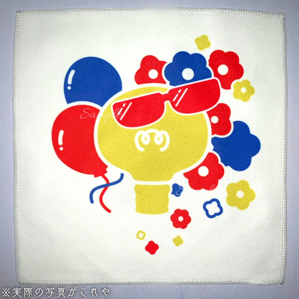 復刻!!赤瀬川或叶 ハンカチタオル&サングラス拭き ~2022年生誕祭~
