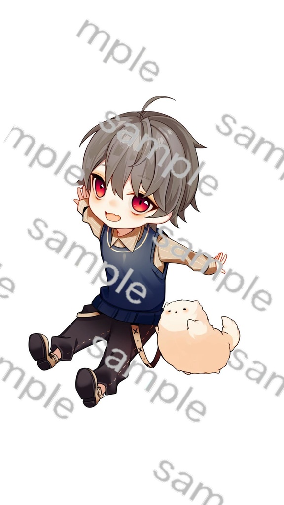 にこにこぽめさんアクキー