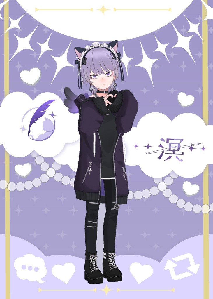 立ち絵紹介素材 全6種