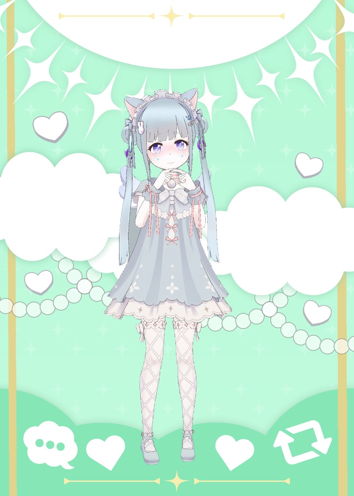 立ち絵紹介素材 全6種