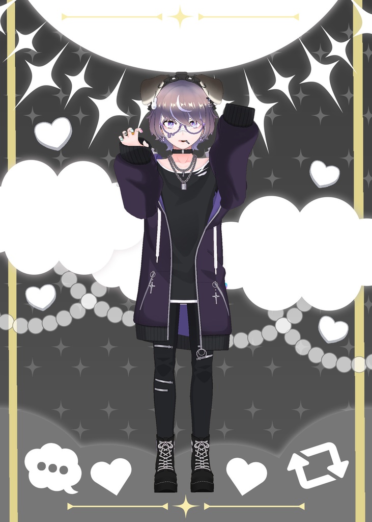 立ち絵紹介素材 全6種