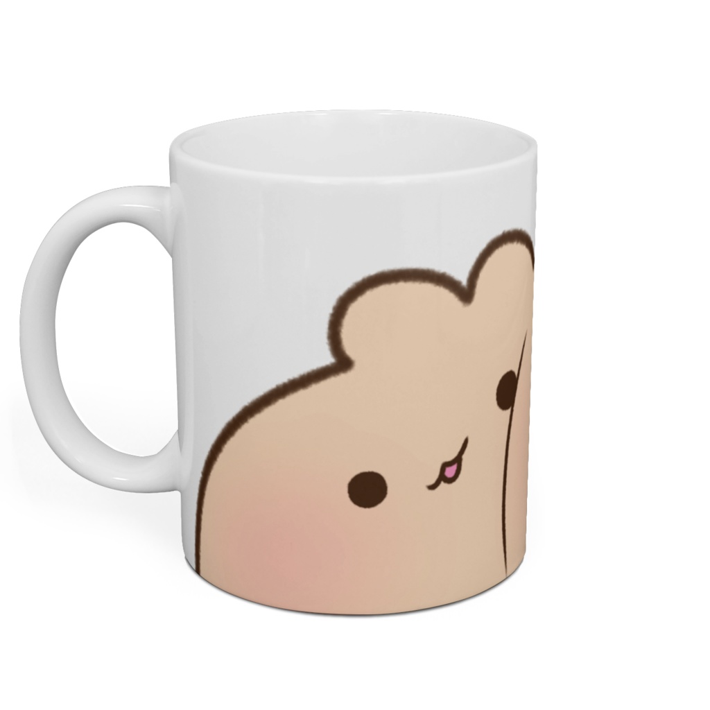 はむぎゅっとマグカップ