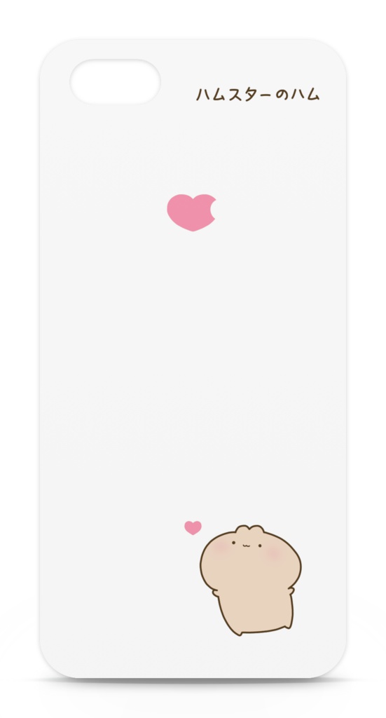 ハムのiPhoneケース