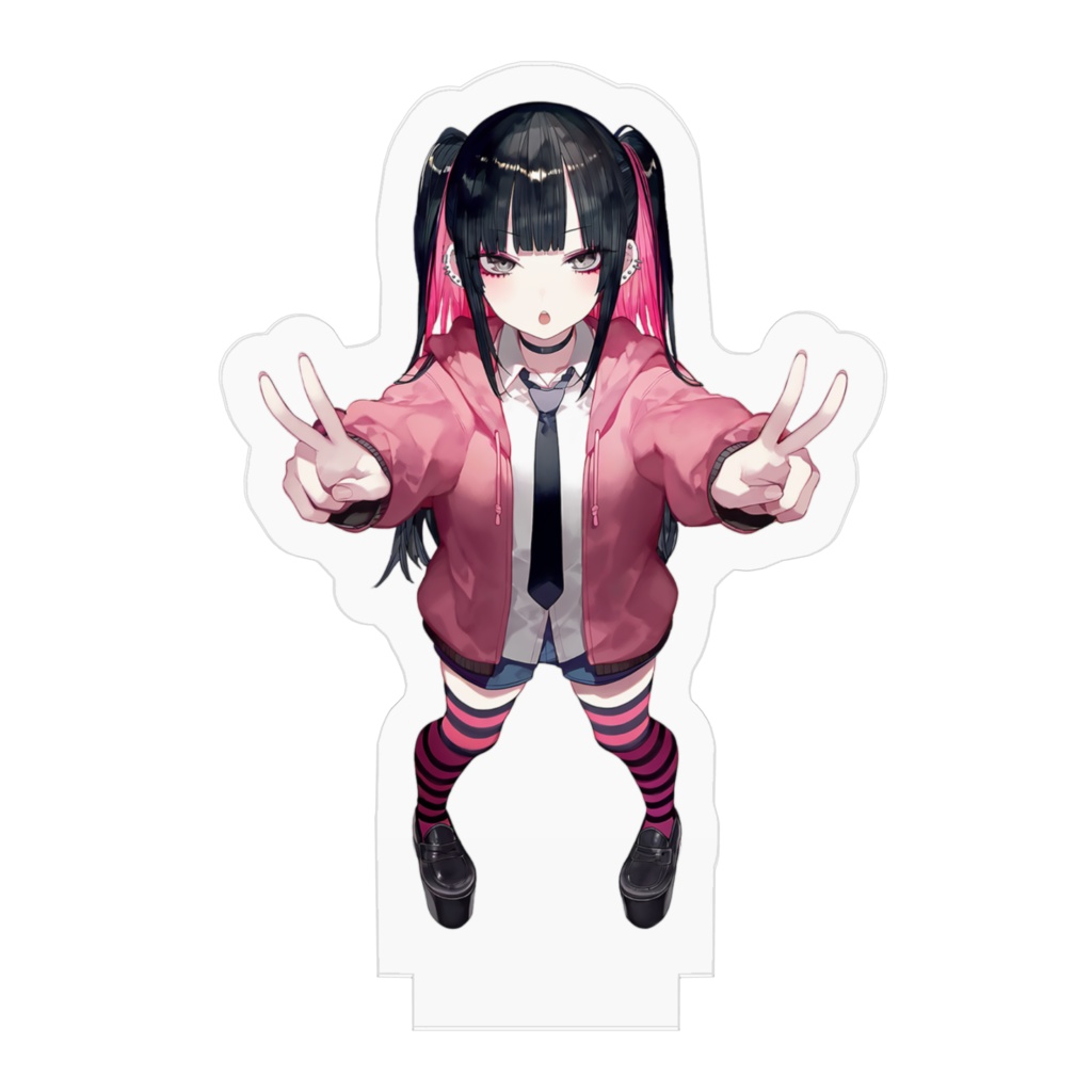 地雷系ひよこ店長アクリルフィギュア