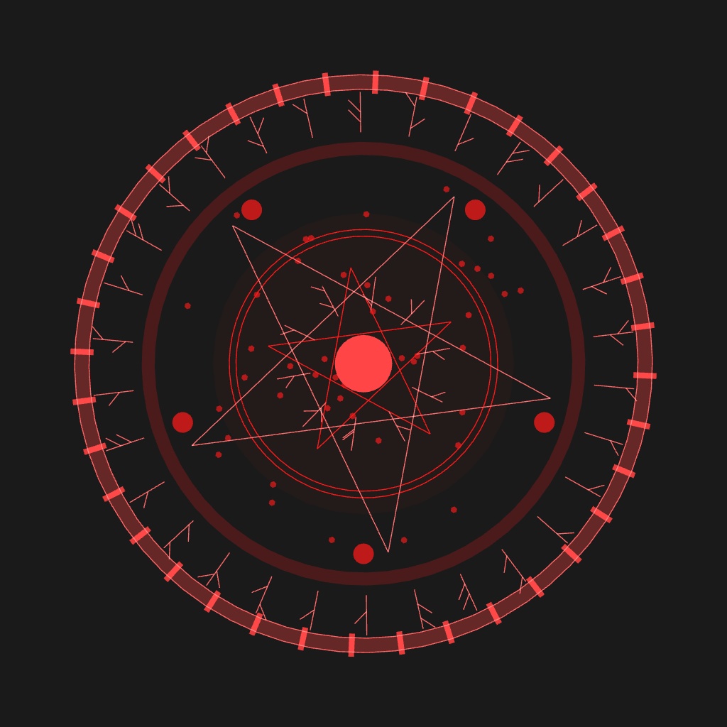 【リリース記念20%OFF】【GLB/PNG出力】3D魔法陣アニメジェネレータ