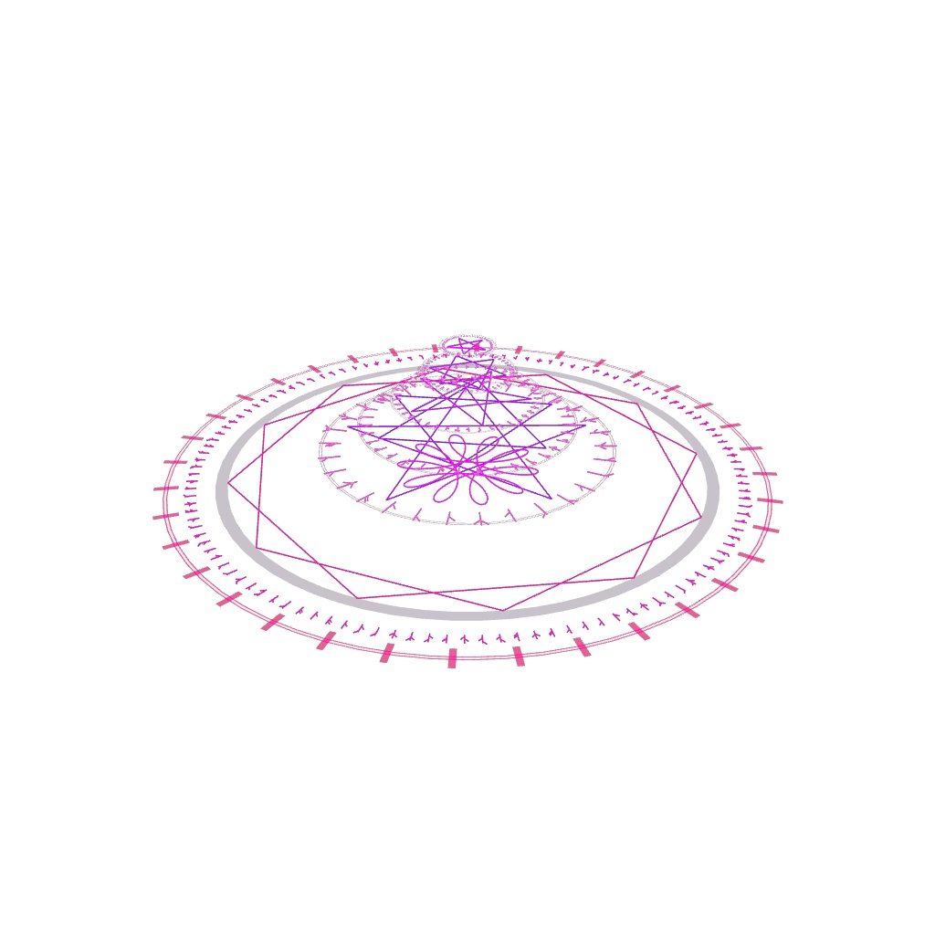 【3D魔法陣アニメーション20種類セット】動画(GIF,MP4,WEBM)、GLB、スプライトシート