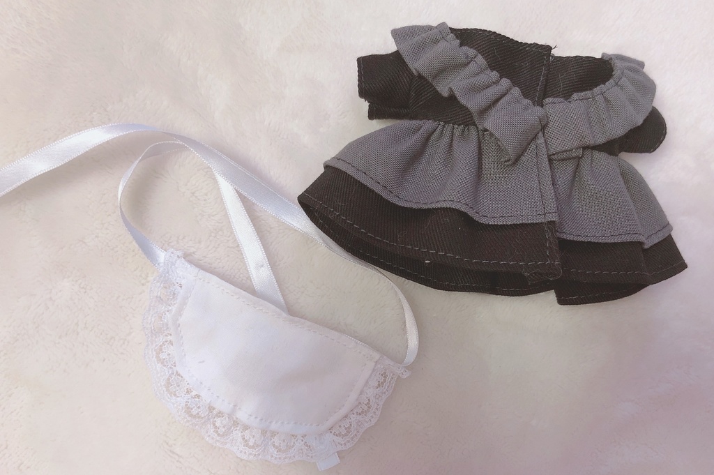 ダークメルヘンワンピース+エプロンセット