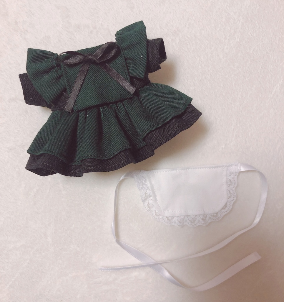 ダークメルヘンワンピース+エプロンセット