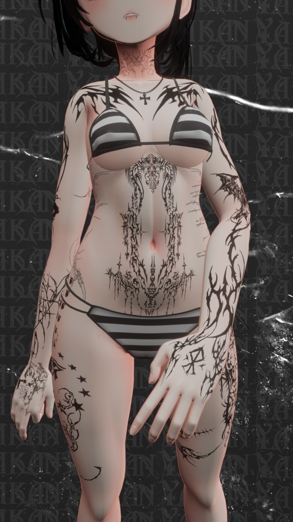 Manuka Digital Sigilism Tattoos デジタルシジリズム - 入れ墨「マヌカ」