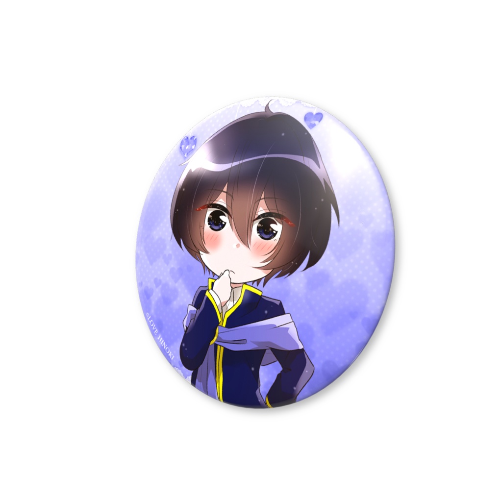 葵 デフォルメ缶バッジ