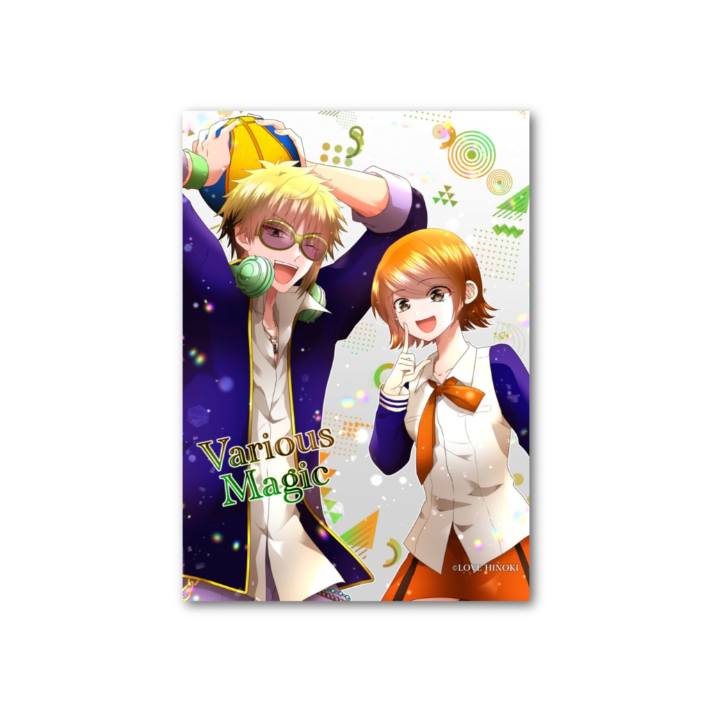 瑠衣&白鐚 第3話表紙ver.カード