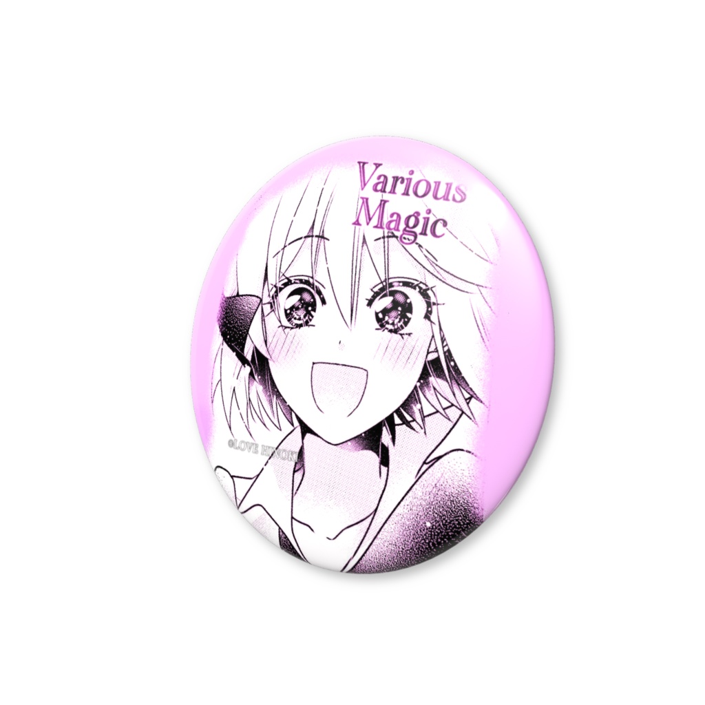 祢梦原作イラストver.缶バッジ