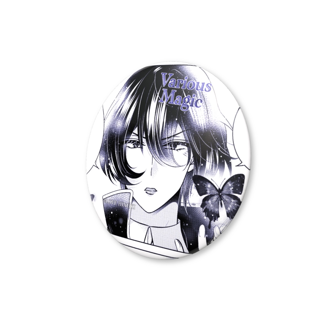 葵 原作イラストver.缶バッジ