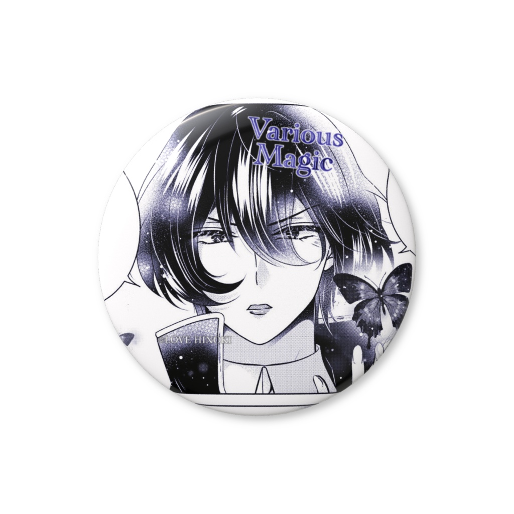 葵 原作ｲﾗｽﾄver.缶バッジ