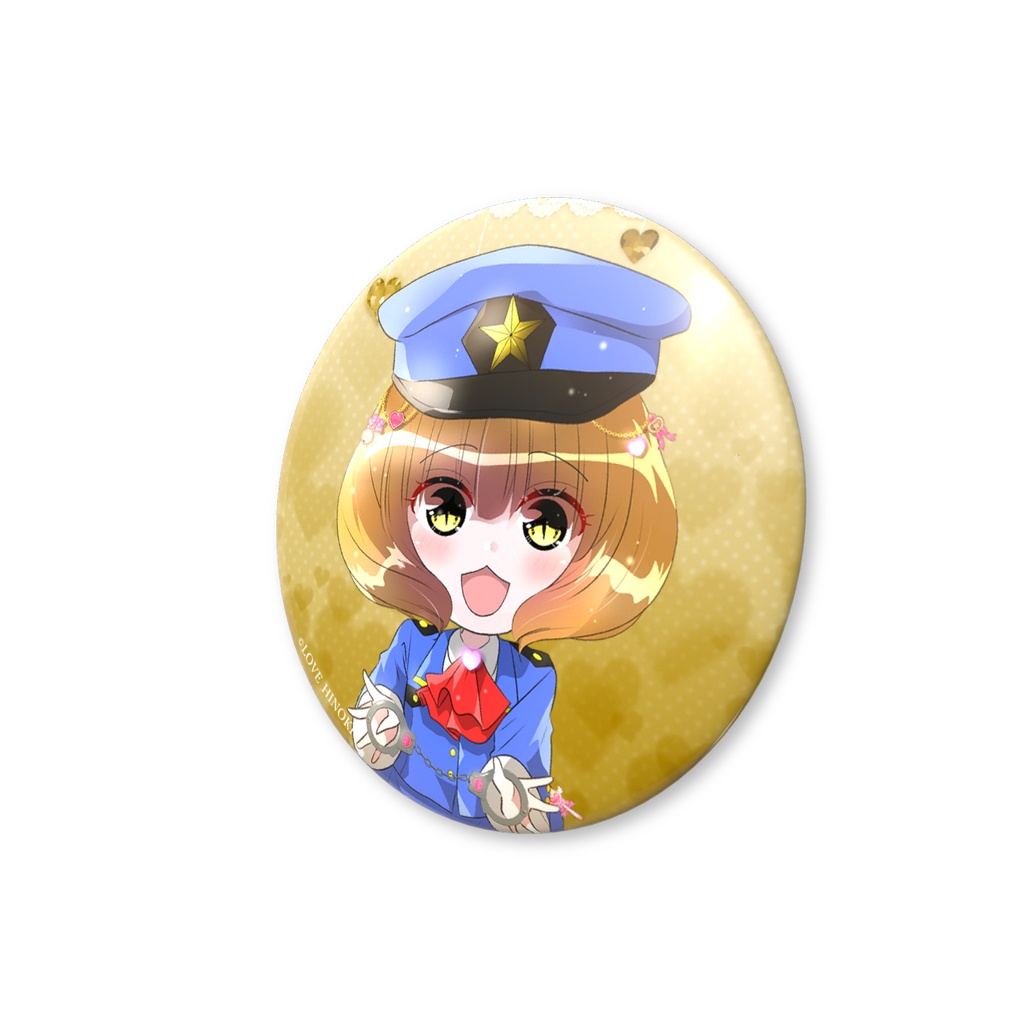 ミルク デフォルメ缶バッジ