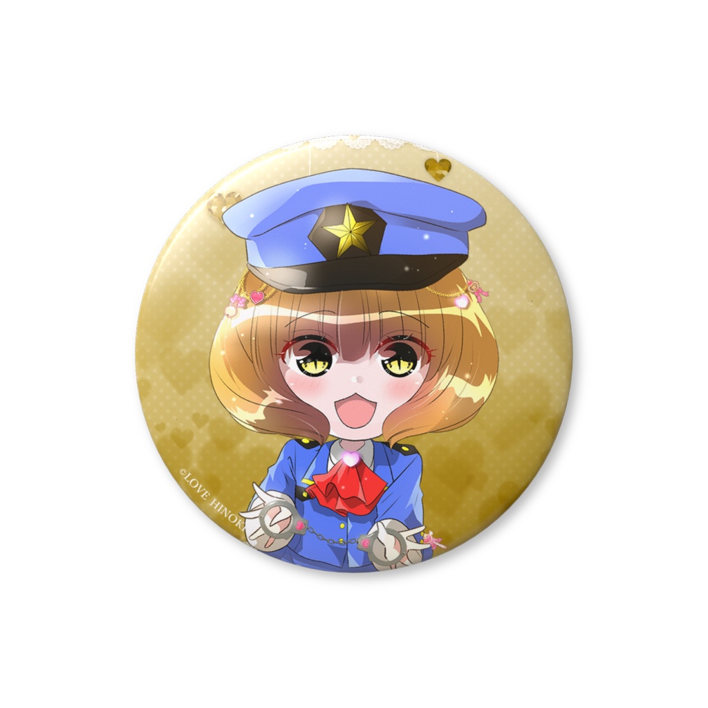 ミルク ﾃﾞﾌｫﾙﾒ缶バッジ