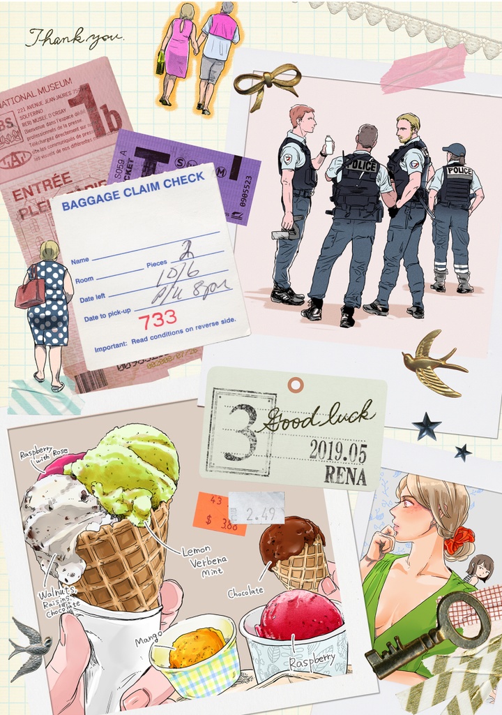 ふんわり旅レポ漫画3 ベルギー&フランス総集編