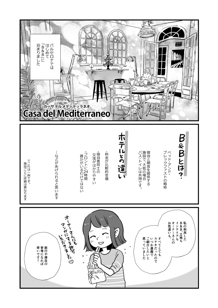 【DL版 動作確認用】ふんわり旅レポまんが スペイン総集編1