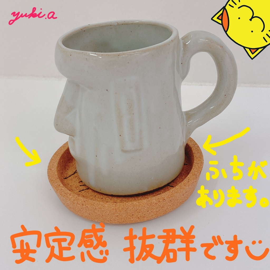 【コルクコースター】ぶちねこさん