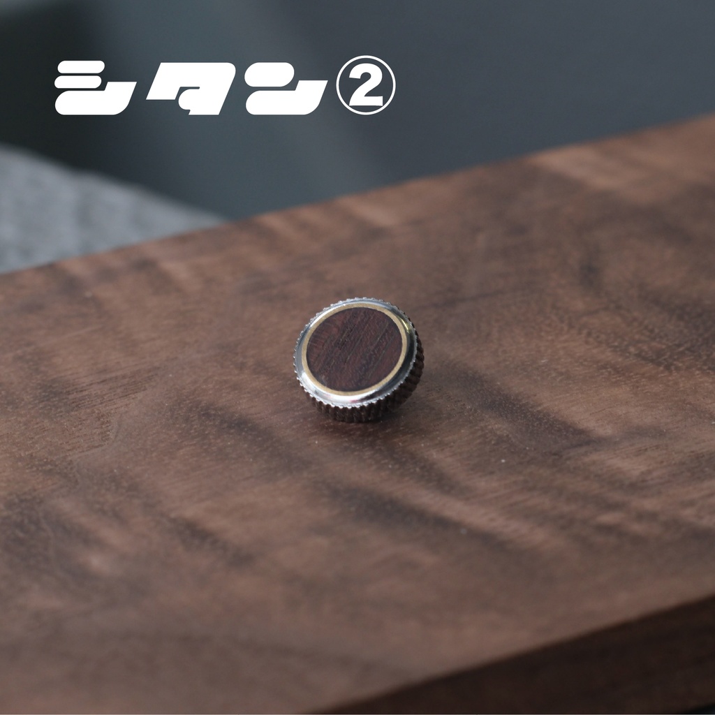 【ハンドメイド】木製レリーズボタン JJC シャッターレリーズボタン 加工品