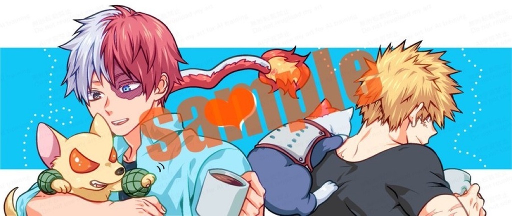 爆轟マグカップ(水色)