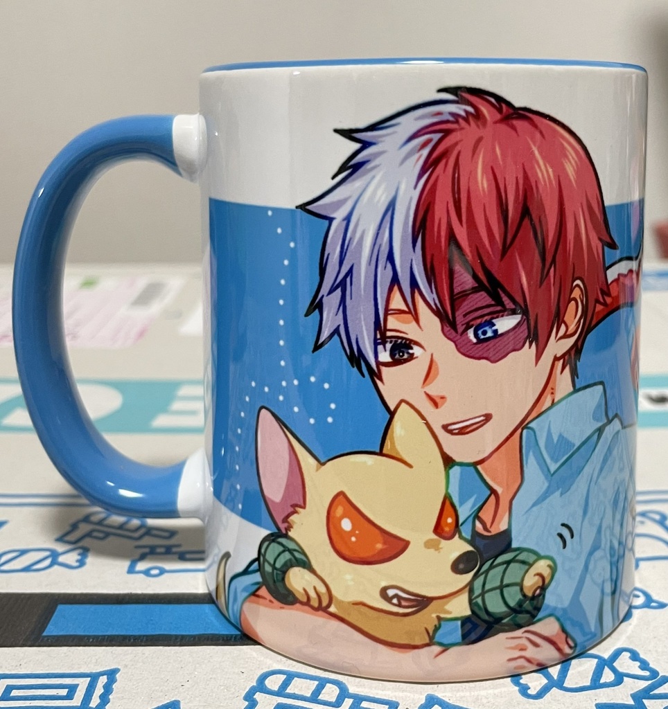 爆轟マグカップ(水色)