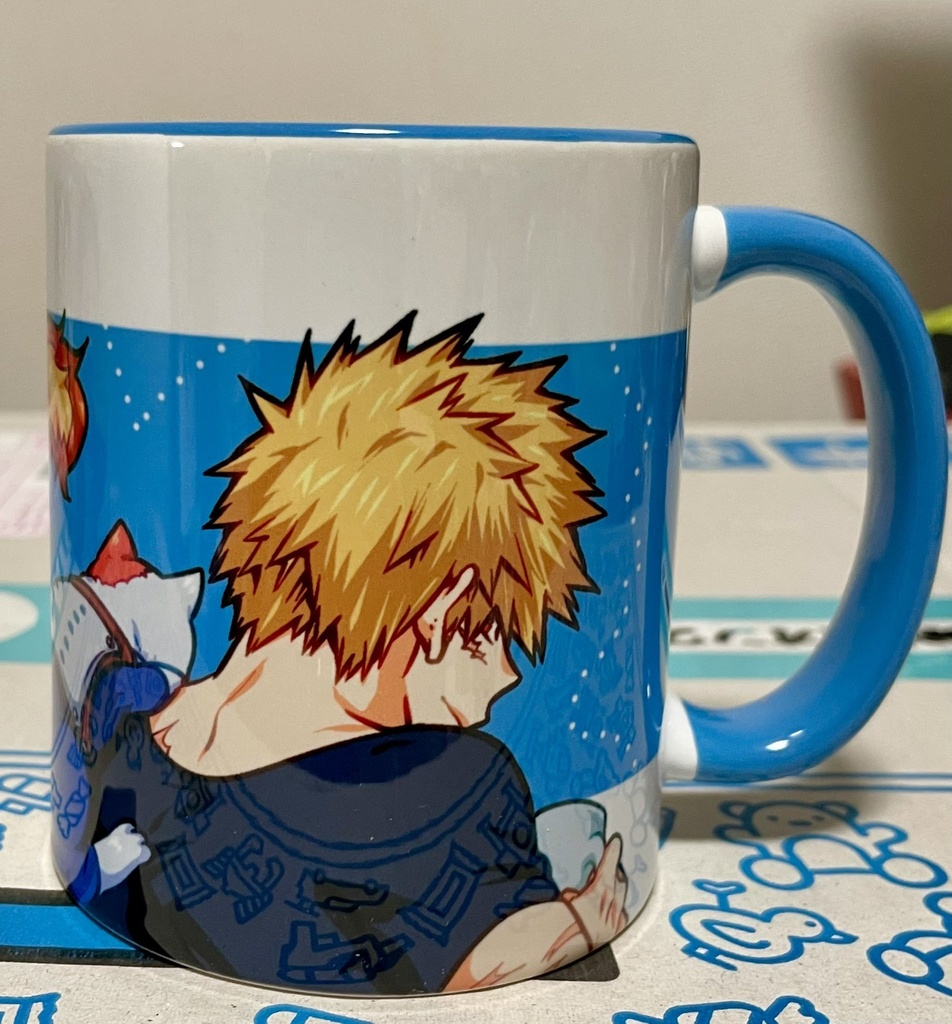 爆轟マグカップ(水色)