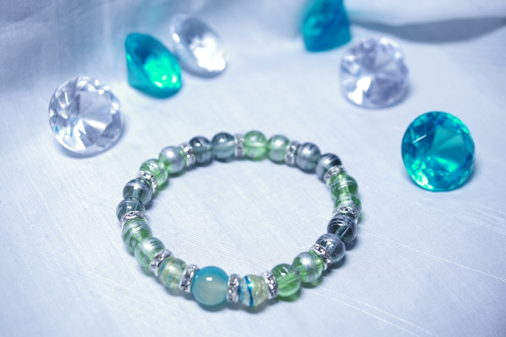 グリーンなブレスレット