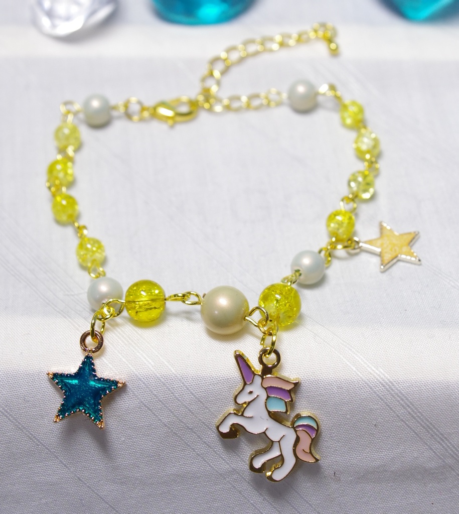 ユニコーン ブレスレット