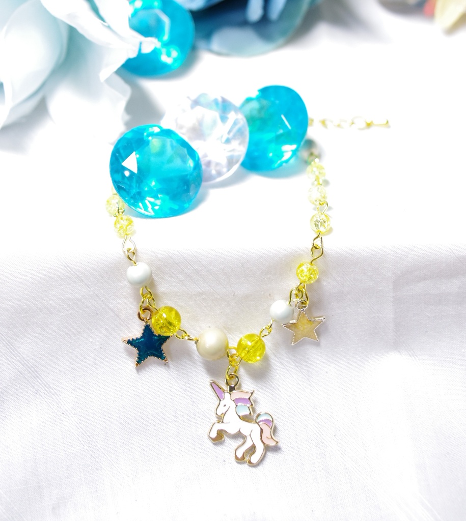 ユニコーン ブレスレット