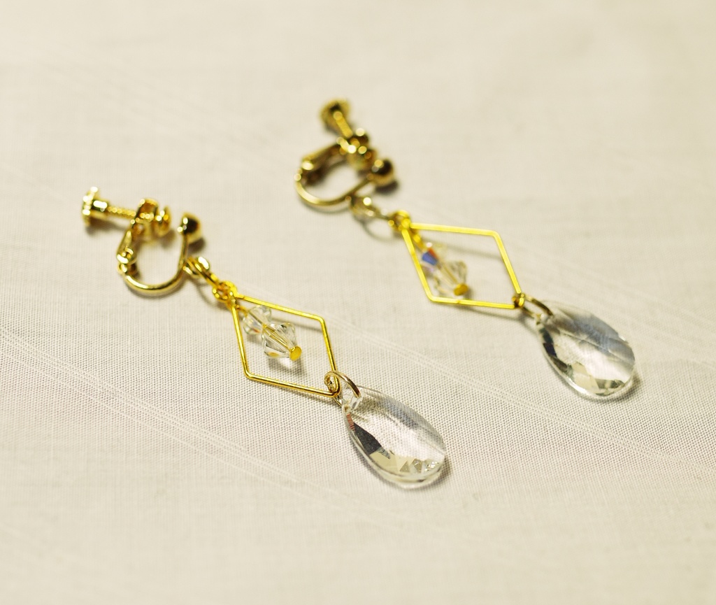 透明な雫2 イヤリング・ピアス