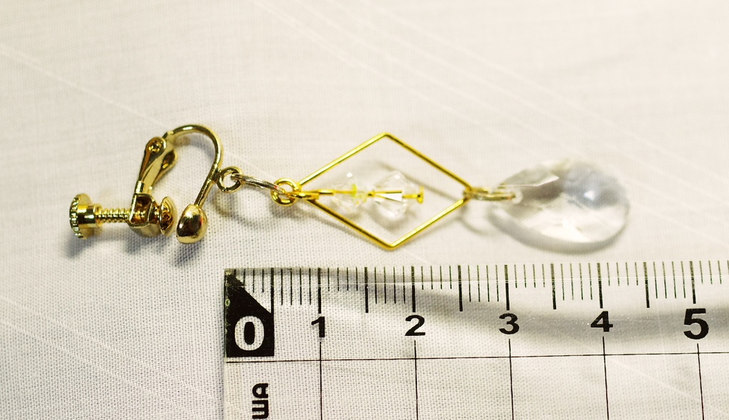 透明な雫2 イヤリング・ピアス