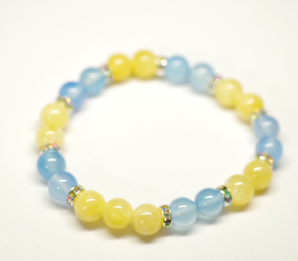 2色のブレスレット