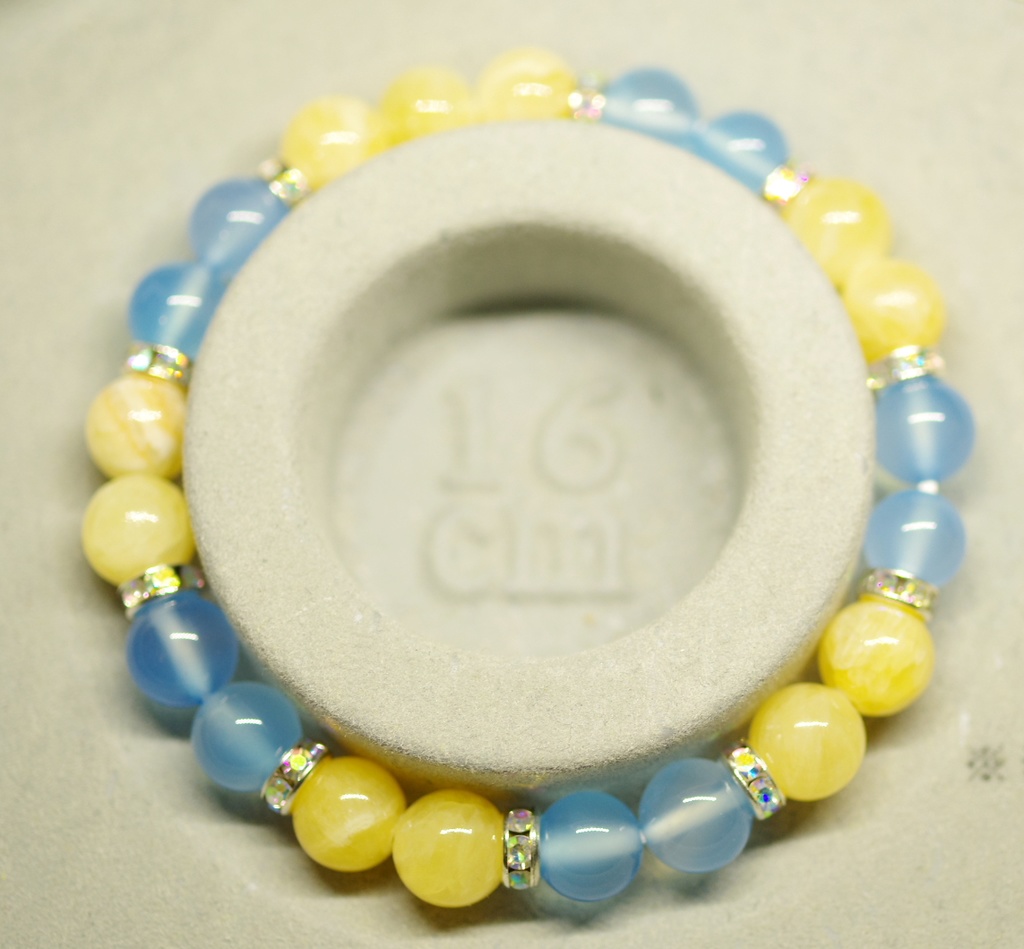 2色のブレスレット